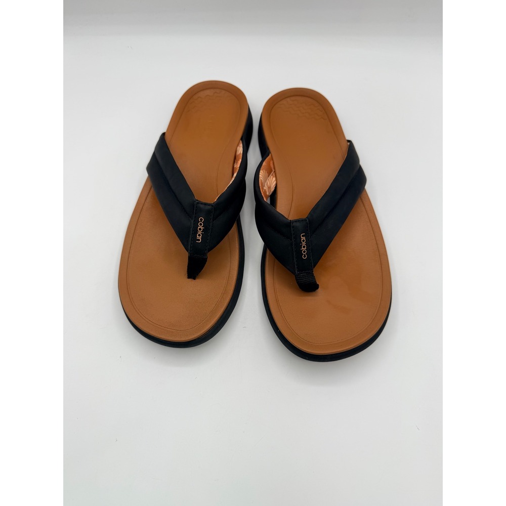 Cobian Flip Flops Salt + Light Matthew 5:13-16 Black Mission Footwear Size 10